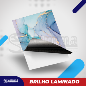 Adesivo BLACKOUT LAMINADO BRILHO Uso interno    Com laminação BRILHO 